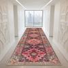 Morocco Hall Corridor Carpet Non-slip Washable Home Runner Stairway Rug Outdoors Aisle The Long Corridor Mat Customizable Lobby