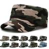 Men and Women Training Outing Camouflage Flat Caps Fashion Trendy Caps