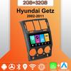 Android Carplay Car Radio For Hyundai Getz 2002-2011 Multimedia Player Head Unit Stereo GPS Navigation BT WIFI 2+32GB