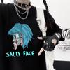 Men T Shirt Sally Face Print Regular Short Sleeve T-shirts Female Harajuku Summer Fashion Casual Short-sleeve Clothing Tops Tees