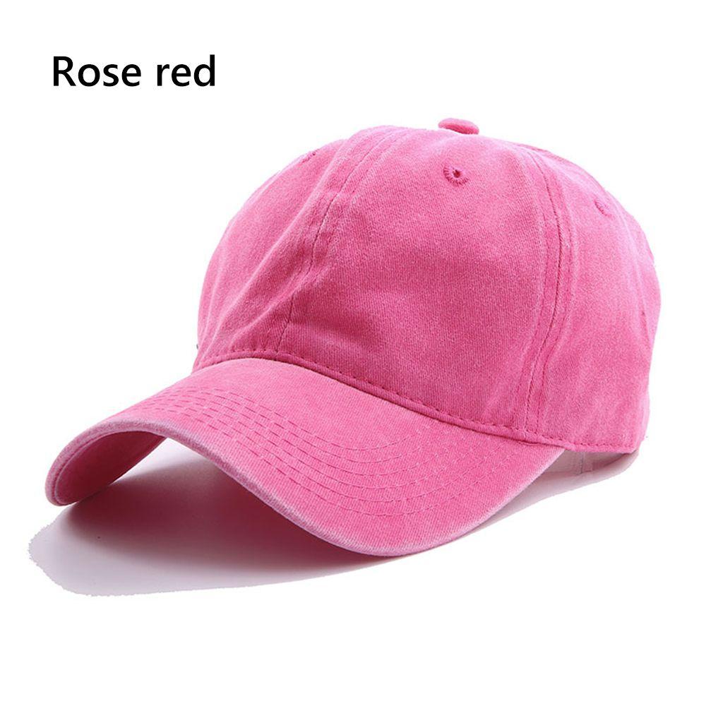 Classic Washed Cotton Adjustable Golf Hat Dad Hat Baseball Caps Snapback Hats