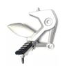 Motorcycle Right Footrest Assembly Right Side Footpegs Pedal Compatible with Italika 250z 250sz