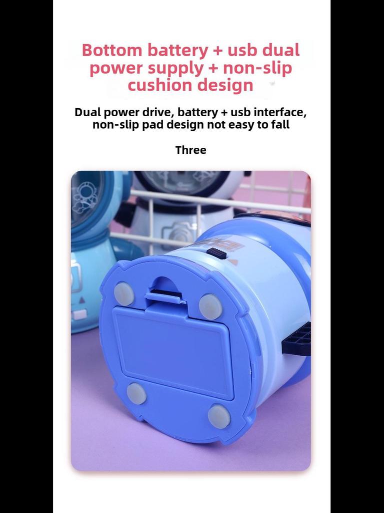 Xiaolingjing Astronaut Dr. Pig: Dual-Power, Fully Automatic Electric Pencil Sharpener