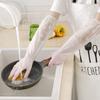 Silicone Waterproof Thick Dishwashing Gloves Household Scrubber Kitchen Clean Tool Cleaning Gloves