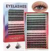 Diy Segmented Single-Cluster False Eyelashes 9-16Mm Eyelashes C Curvature Dense Curl
