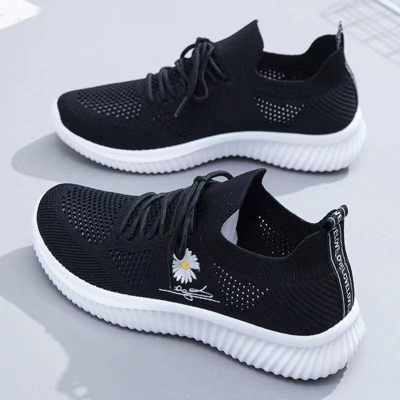 Feiweaving 2025 New Versatile Running Mesh Shoes Spring and Summer Women's Sports Shoes Student Shoes Casual Women's Shoes