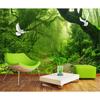 Green Forest Mural Big Tree 3d Wallpaper Living Room Bedroom Decoration Wallpaper For Walls 3d Murals