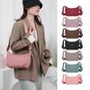 Women's Shoulder Bag Solid Color Hobo Bag Crossbody Bag Lightweight Mother Bag