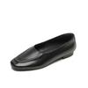 Fashion 2025 New Arrival Women Flats Heels Shoes Genuine Leather Soft Comfort Casual Shoes Woman Basic Spring Summer Flats Shoes