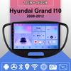 Car Radio Android Auto Carplay For Hyundai Grand I10 2008-2012 Multimedia Player Head Unit Stereo GPS Navigation BT WIFI 1+16GB