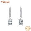 Tancise 925 Sterling Silver Zircon Earrings Drop Earrings For Women Wedding Party Gifts