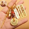 Keychain Amulet: Five Emperors' Coins, Gourd, Abacus, Wenchang Tower, Money Bag, Buddha, Dustpan, Ear Spoon, Scenic Spot Pendant