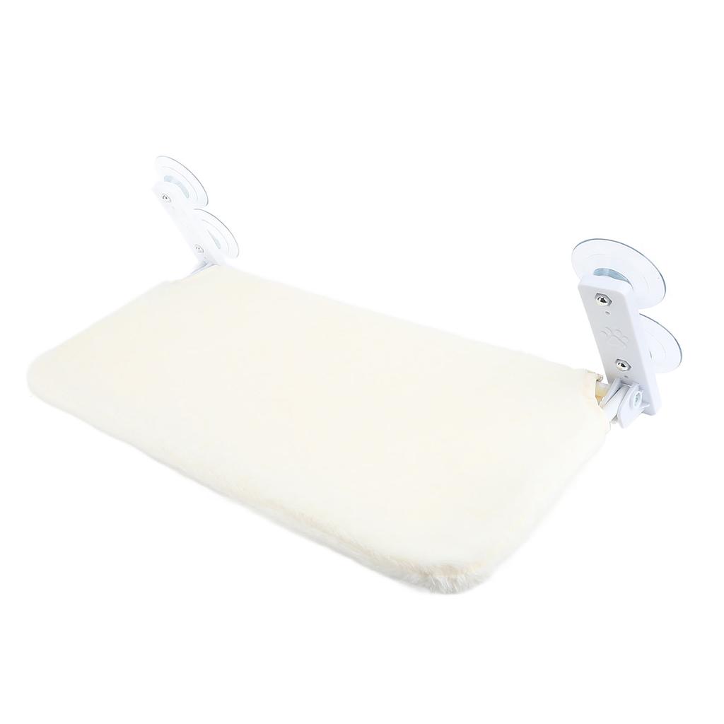 Cat Hammock with Suction Cup Stable Structure Nylon Space Saving Cat Window Perch for Home Indoor