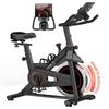 ROBORE SEB20 Stationary Exercise Bike, 136kg Capacity, Silent Belt Drive, Comfort Seat & iPad/Bottle Holders