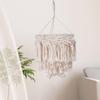 Handwoven Macrame Ceiling Light Shade for Home And Restaurant