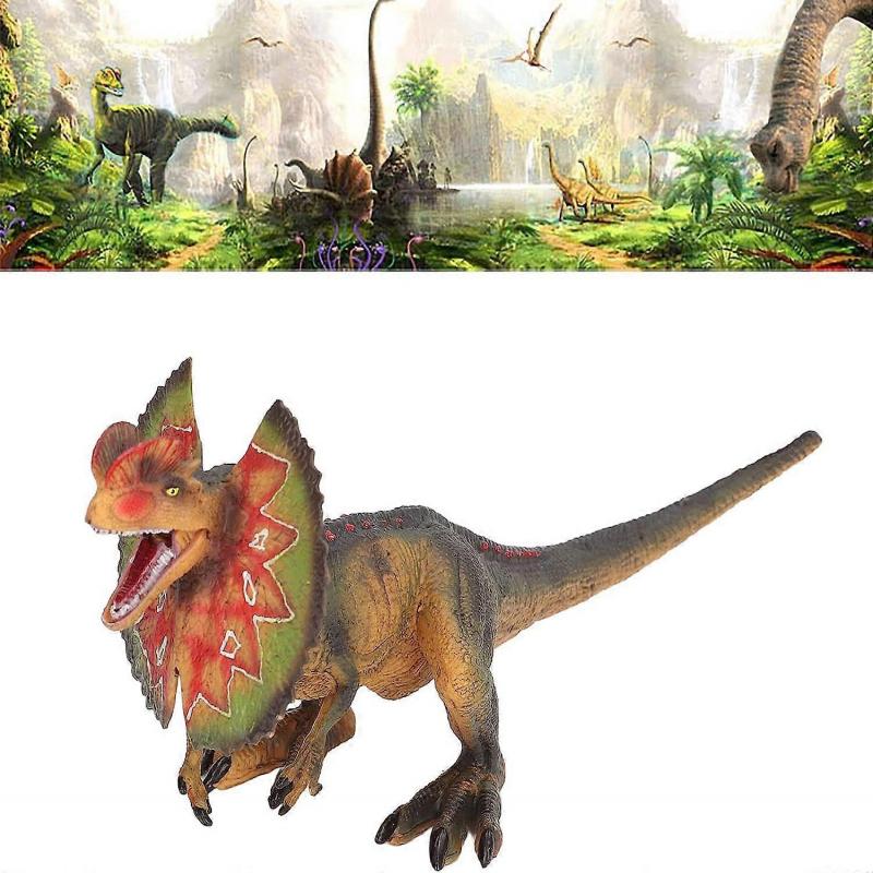 Dinosaur Toy Dilophosaurus Model Figurine Children Dinosaur Toys for Kids 3-5 Dinosaur Figure Toy Collection Birthday Gift for 3 Years Old Jurassic Er
