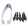 5pcs Stylus Pen Nibs Black 4096 Pressure Sensitivity Plastic Stylus Pen Replacement Tips for Note