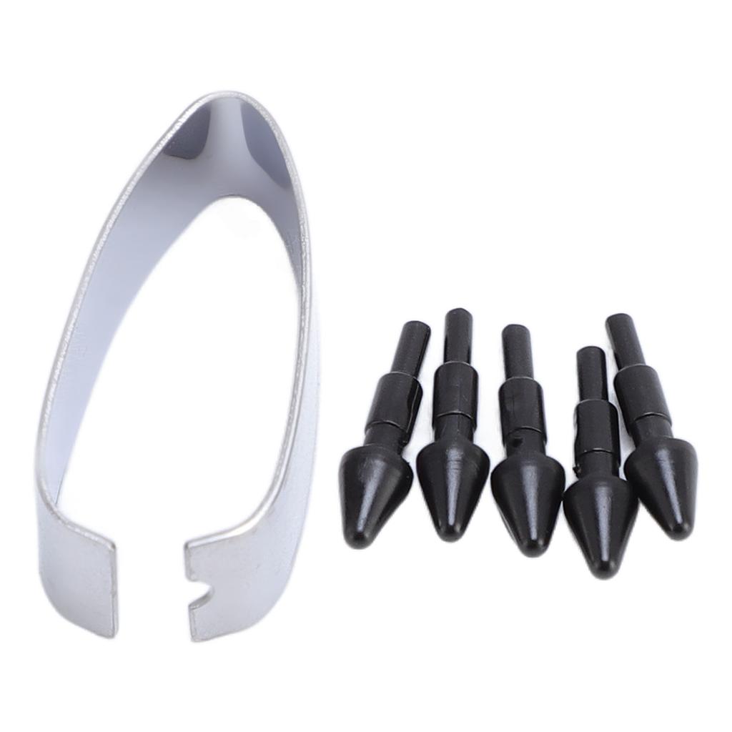 5pcs Stylus Pen Nibs Black 4096 Pressure Sensitivity Plastic Stylus Pen Replacement Tips for Note