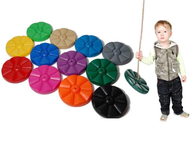 Swing Plate Flower - Yellow