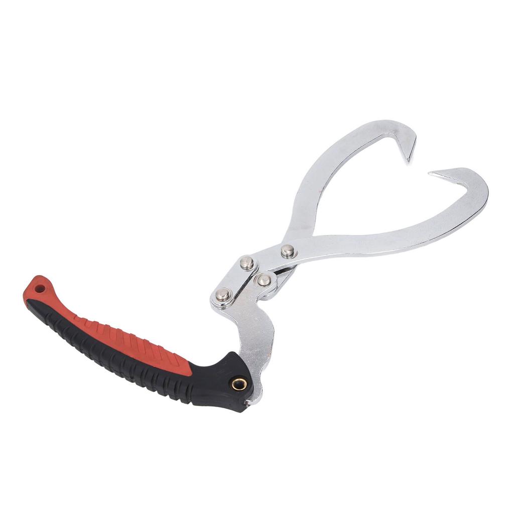 Log Skidding Tong 8 Inch Cr Plated Easy Using Hook Log Grapple Hook for Timber Handling