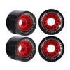 4 Pieces Longboard Skateboard Wheels 70x51mm Hardness Wheel Bearings And Spacer Set Board