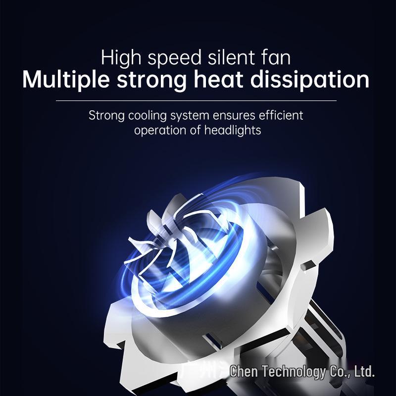 1:1 Plug H1 Car Bulb: High Brightness & Condensation with H7H11H4 High/Low Beam Integrated LED Headlight