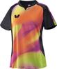 Game Shirt Gresley Shirt Fresh Orange S [Butterfly] Women's (053)