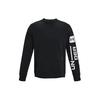 UA Summit Graphic Sweatshirt Men Tops Black 1373800-001