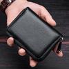 Genuine Leather Credit Card Wallet Men and Women Fashion ID Card Holder  Small Business Card Holders Bag