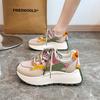 Ins Korean Version of Platform Dad Shoes Women's 2025 Spring New Street Shooting Student Running Sports Casual Shoes BN016-1
