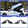 Front Triangle Window Louver For VW Golf 7 MK7 MK7.5 2013-2019 Side Shutter Shades Cover Trim Sticker Vent Carbon Car Accessory