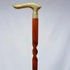 Brass Walking Stick with Unique Golden Head Handle, Adjustable