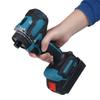 21V Lithium Drill Electric Cordless Screwdriver 55nm Torque Brushless Motor 2in1 Power Tool with 2