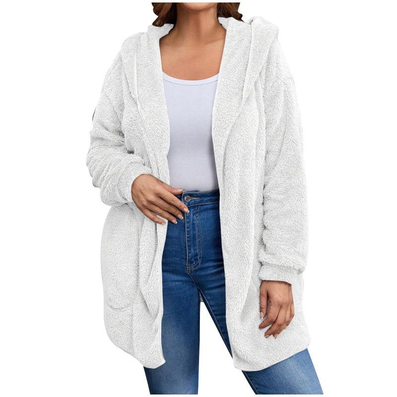 Winter Cardigan Plus Size Women's Loose Casual Jacket Women's Top Jackets & Coats Women’s