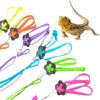 Reptile Lizard Harness Leash Training Walking Rope Adjustable Lacertid Leash Chest Strap Lizard Lizard Supplies