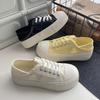 Ins Korean Version Two Wear Canvas Shoes Women's Summer New Versatile Student Running Board Shoes Casual Shoes Women 1208