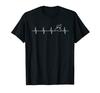 Sprint Racing Car Heartbeat Gift T-Shirt