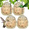 Outdoor Hanging Bird Feeders SquirrelProof Garden Bird Feeders Backyard Fat Ball Holder Bird Feeder for Small Wildbirds