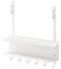 Yamazaki Jitsugyo 5461 Under Desk Cable Router Storage Rack White Smart Smart Cord Floating Storage Effective Use of Dead Space & Approx.
