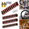 1 Set Bike Inner Tire Repair Kit with 35/30/50MM Patch Glue Metal File MTB Road Mountain Bicycle Tire Puncture Repair Tools Bike Accessories