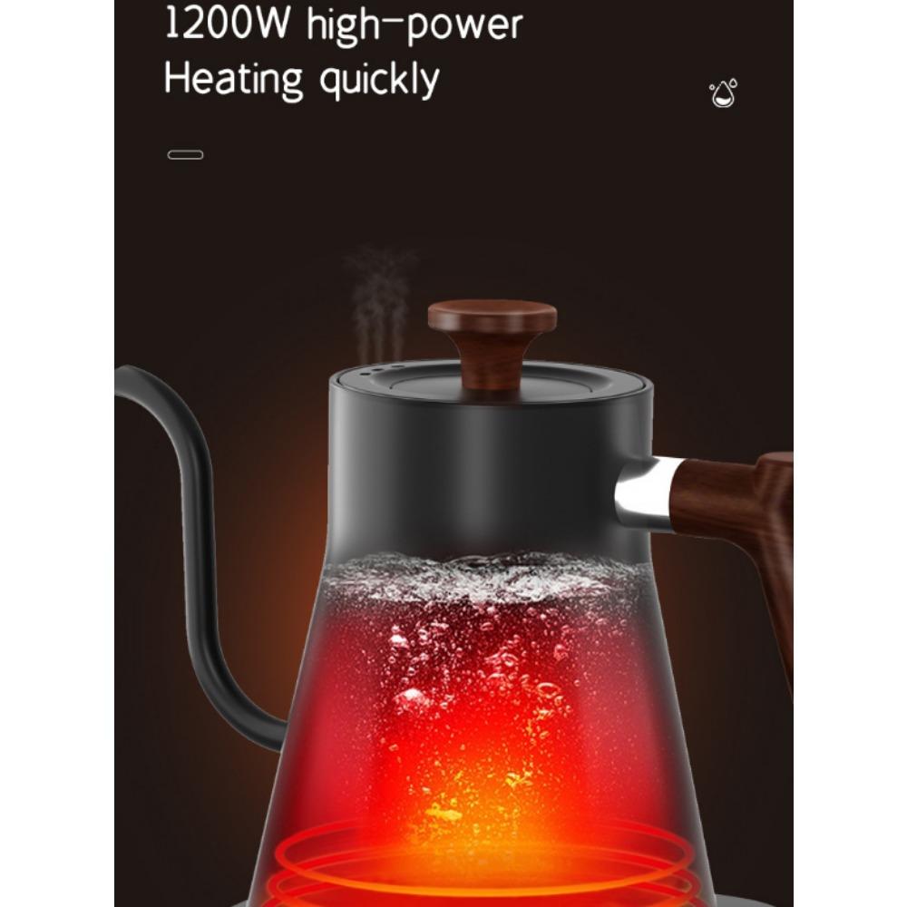 Intelligent Thermostatic Electric Kettle, Hand Brewing Kettle, Coffee Pot, Gooseneck Kettle