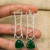 Green Onyx Earrings, 925 Sterling Silver Jewelry, Gift For Women Handmade Earrings Gemstone Jewelry