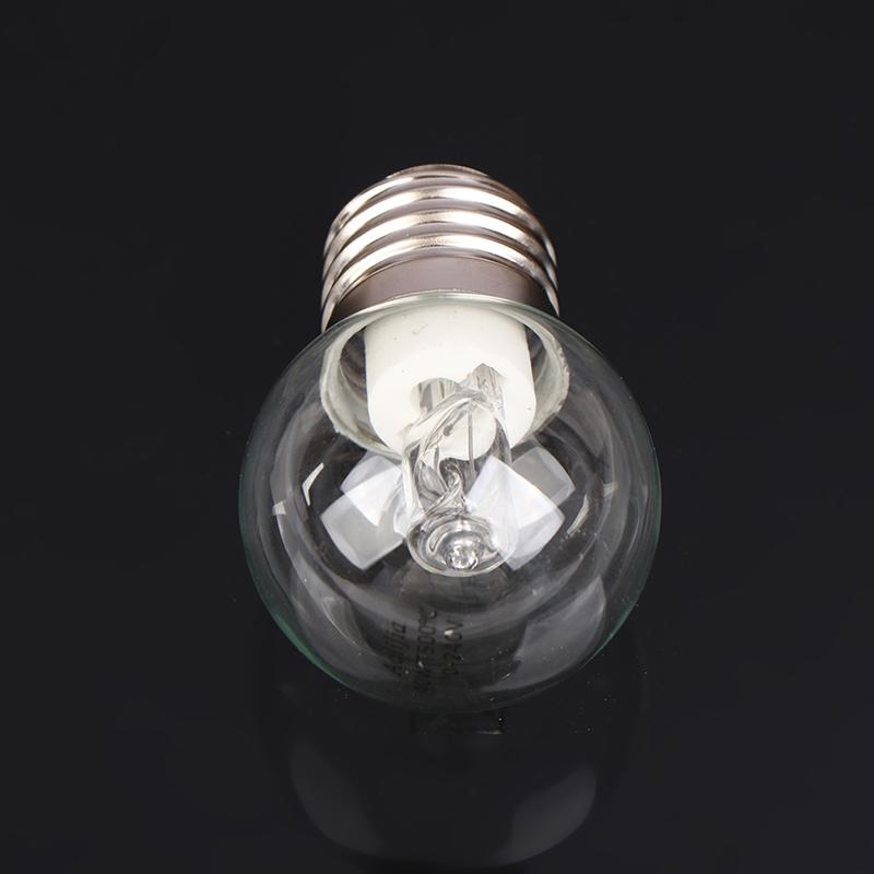 1Pc E27 40W Oven Lamp Light Microwave Oven Bulbs 220V High Temperature Resistant 500 Degree For Display Cabinet Light Bulb
