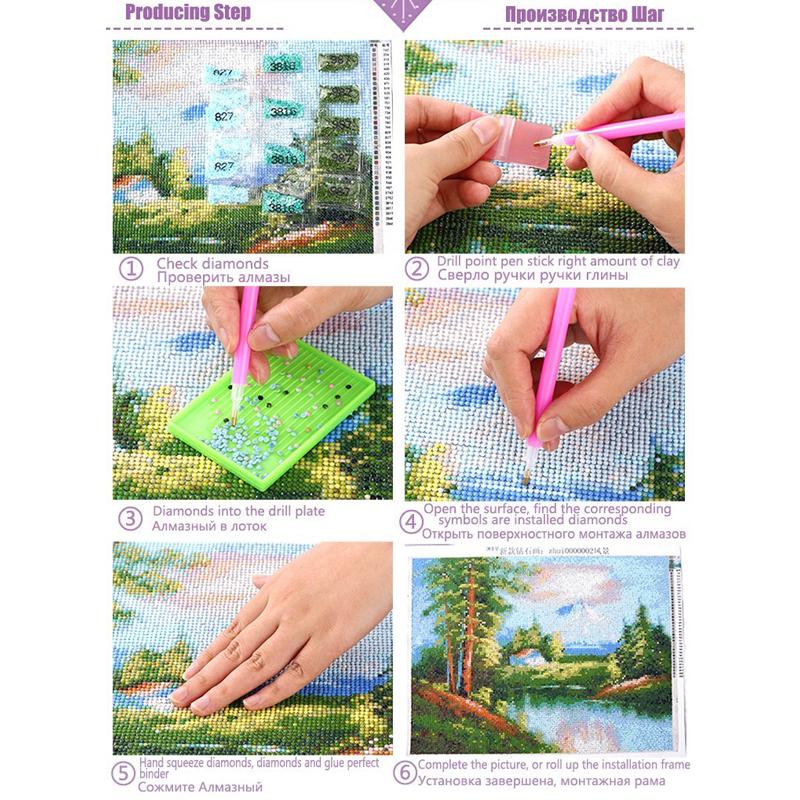 Diamond Embroidery Mosaic Animal Parrot Cross Stitch 5D DIY Diamond Painting Craft Kit Home Rhinestones Gift Decorati