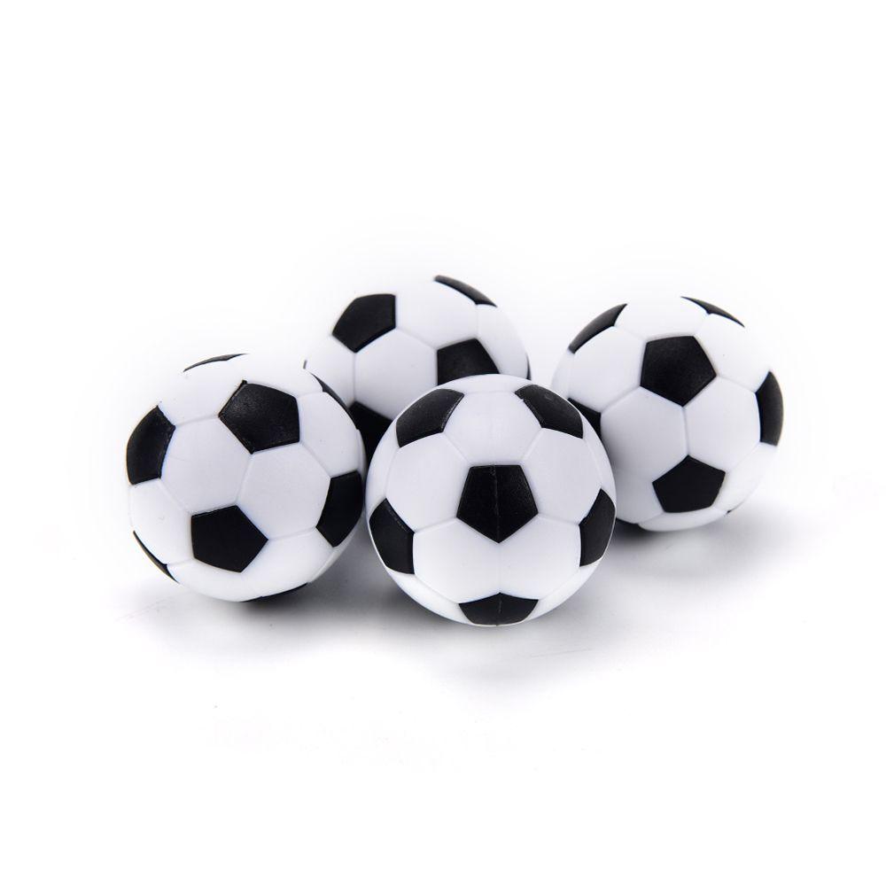Black&White Durable Adult Mini Student Table Soccer Replacement Balls Football Tabletop Game