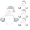 Party Christmas European Headband, Santa, 4 Pieces