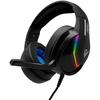 Casque Avec Microphone - Phoenix - X-IO RGB - Noir - Stéréo - Circum-aural - Filaire