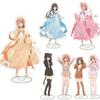 Anime My Teen Romantic Comedy SNAFU Stand Model Plate Yukino Yukinoshita Yuigahama Yui Isshiki Iroha Figures Standing Collection