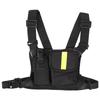Bright Yellow Chest Harness Chest Front Pack Pouch Holster Vest Rig Carry Case for WalkieTalkie