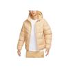 Nike Storm-Fit Windrunner Waterproof Fashion Hooded Zipper Long Sleeve Down Jacket Men Jackets Sesame-Brown HQ4183-233